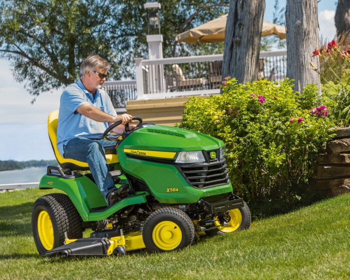 John Deere X584 Ride On Lawn Mower (Power Unit Only) - Image 2