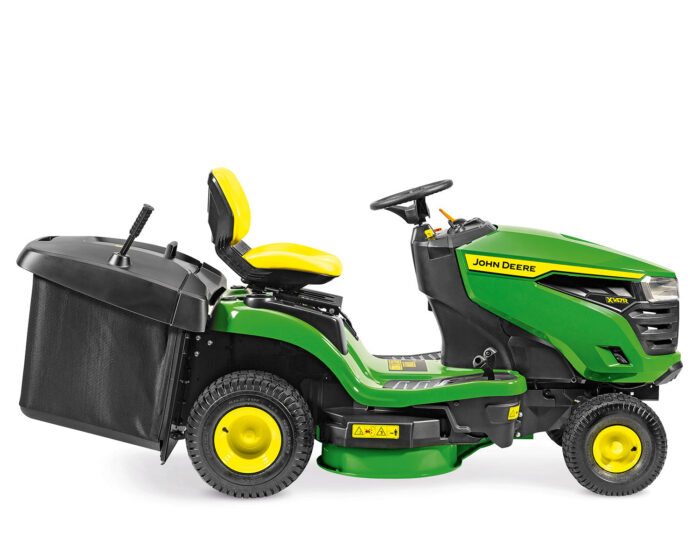 John Deere X147R Rear Collect 36" Ride On Lawn Mower - Image 4