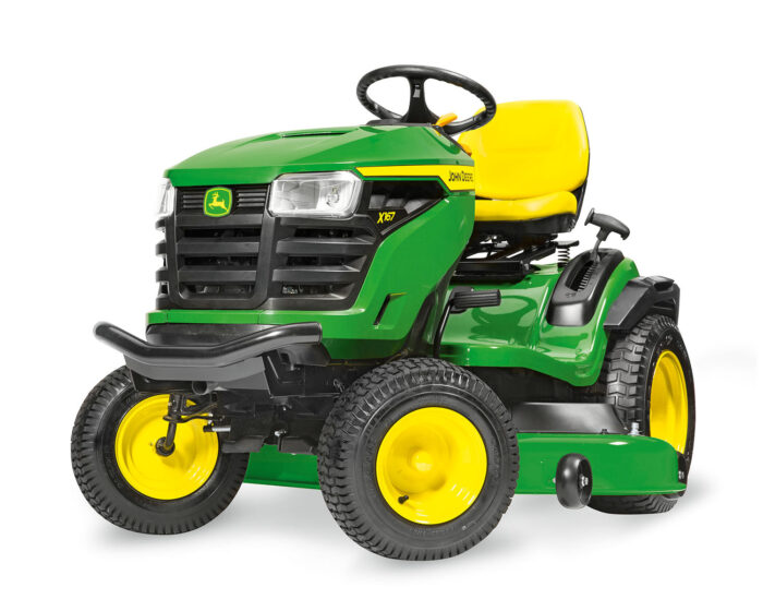 John Deere X167 Side Discharge and Mulching 48" Ride On Lawn Mower - Image 3