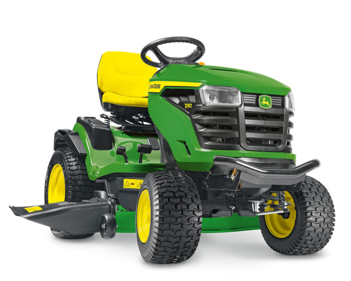 John Deere X167 Side Discharge and Mulching 48" Ride On Lawn Mower