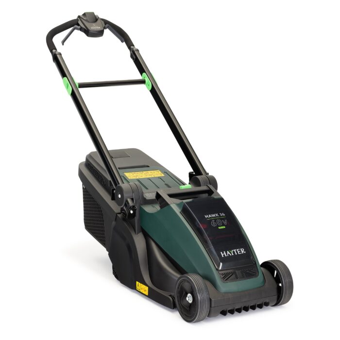 Hayter Hawk 36 Push Cordless Lawnmower Set - Image 2